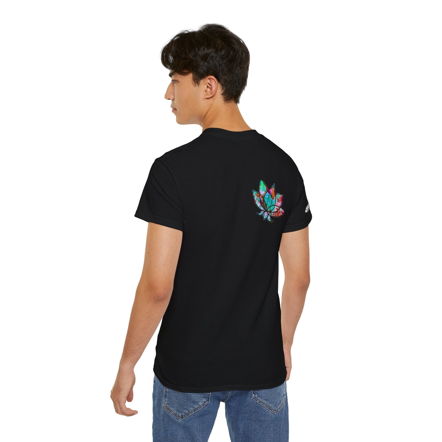 Fine Art Buddha Oil Paint Print Unisex Ultra Cotton Tee
