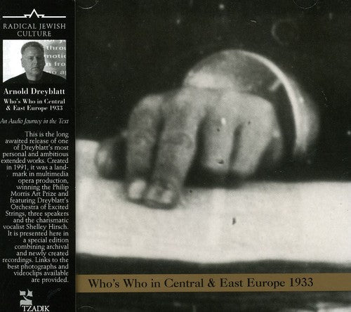 Dreyblatt,arnold - Who's Who In Central Europe 1933 - Music CD