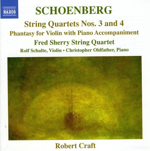 A. SCHOENBERG - String Quartets Nos 3 & 4 [CD]