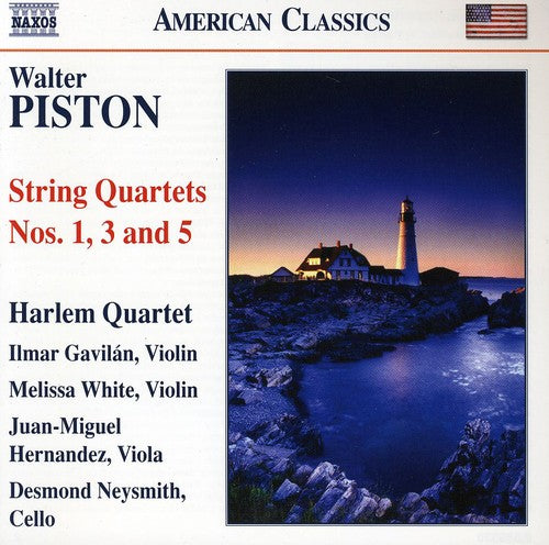 W. PISTON - String Quartets Nos 1 3 & 5 [CD]