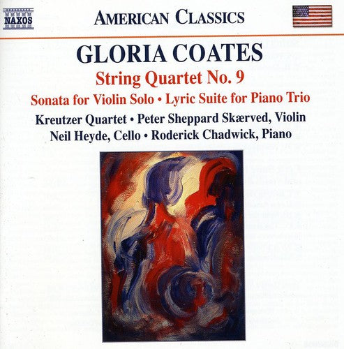 G. COATES - String Quartet No 9: Sonata for Violin Solo [CD]