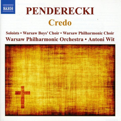 K. PENDERECKI - Credo [CD]