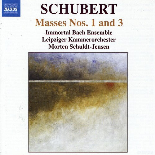 F. SCHUBERT - Masses Nos 1 & 3 Music CD