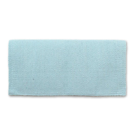 1314-71 San Juan Solid Mint Green 36x34 New Zealand Wool Saddle Blanket