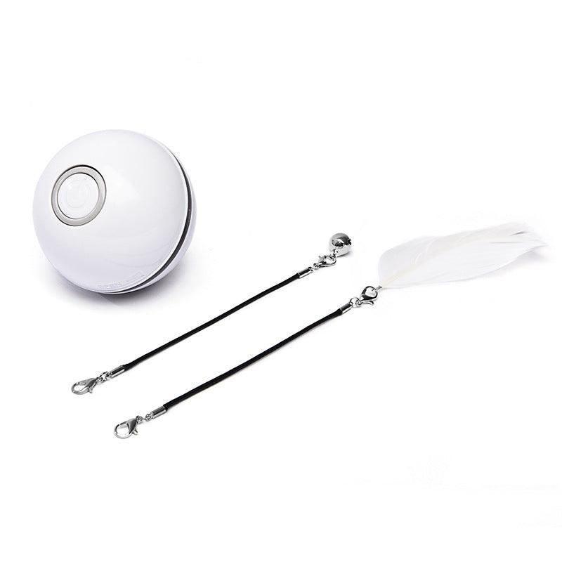LED Laser Rolling Ball Cat Toy