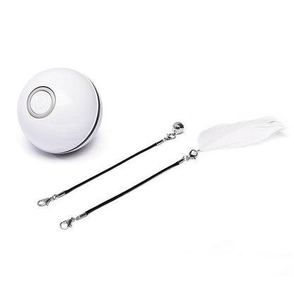 LED Laser Rolling Ball Cat Toy