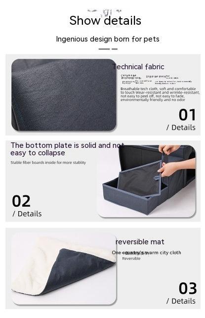 3 Steps Stairs Multifunctional Dog House