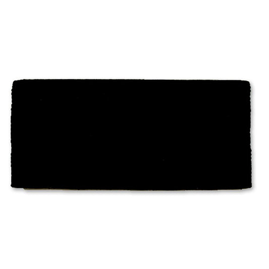1314A-18 San Juan Solid Black 34x30 New Zealand Wool Saddle Blanket