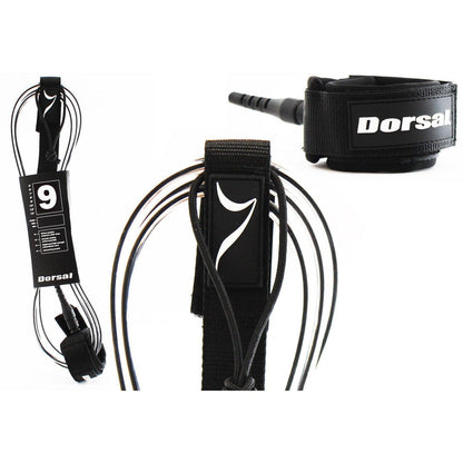 DORSAL Surf Leash for Surfboard Longboard SUP Leg Rope