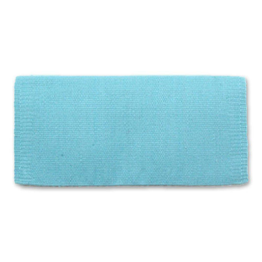 San Juan 34X30 Aqua New Zealand Wool Saddle Blanket