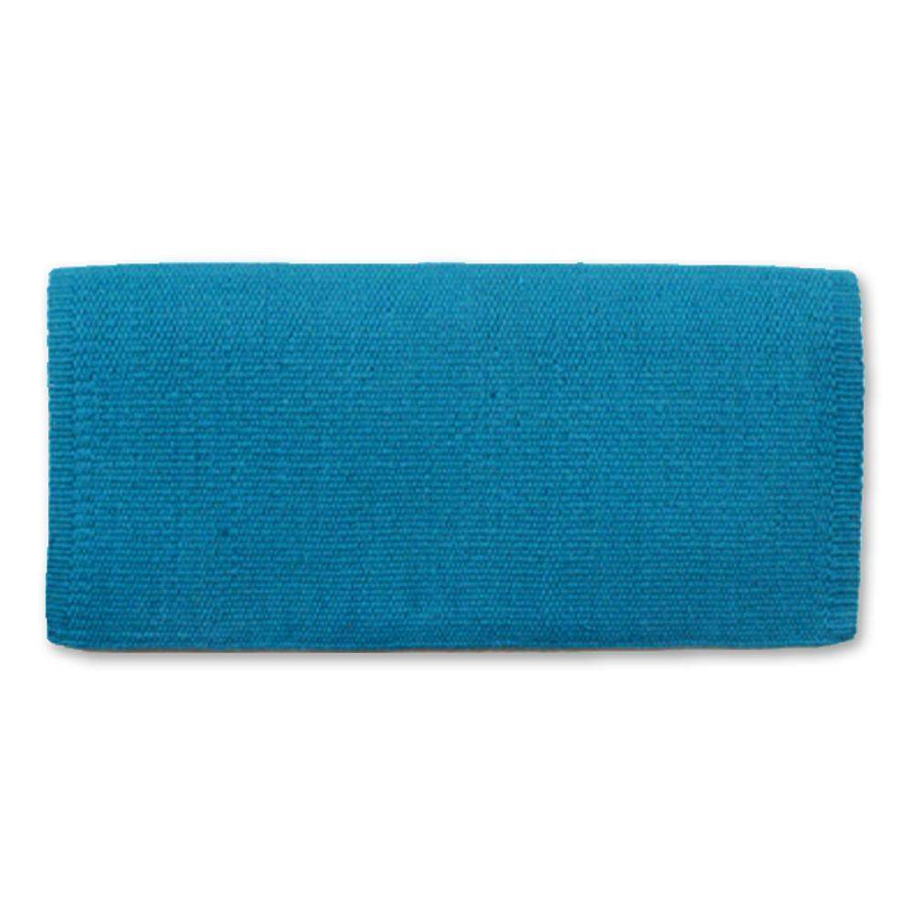 San Juan 34X30 Soft Turquoise New Zealand Wool Saddle Blanket
