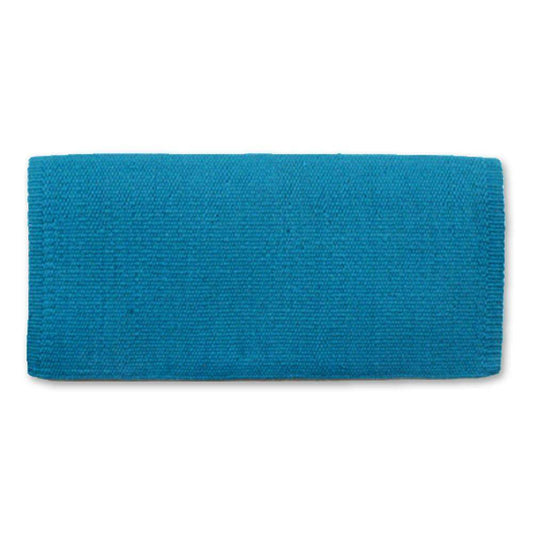 San Juan 34X30 Soft Turquoise New Zealand Wool Saddle Blanket