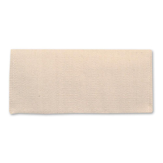 1314C-19 San Juan Solid Cream 38x34 New Zealand Wool Saddle Blanket