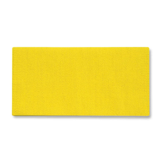 1314C-86 San Juan Solid Buttercup 38x34 New Zealand Wool Saddle Blanket