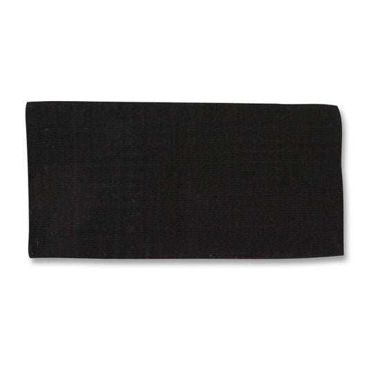 San Juan 24x24 Black New Zealand Wool Pony Saddle Blanket