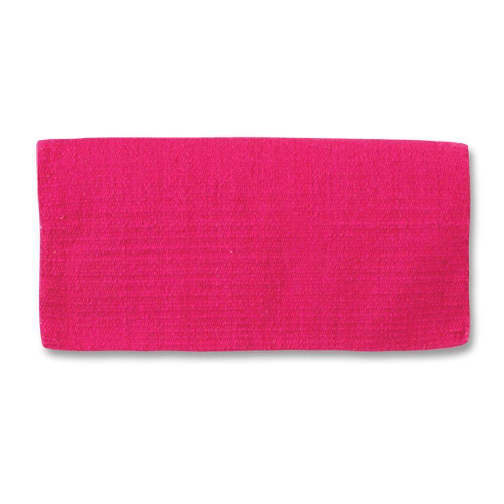 San Juan 24x24 Fuchsia New Zealand Wool Pony Saddle Blanket