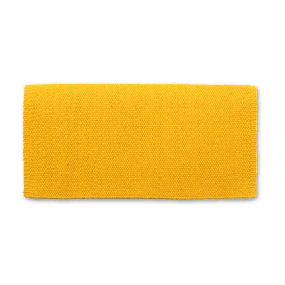 San Juan 24x24 Buttercup Yellow New Zealand Wool Pony Saddle Blanket