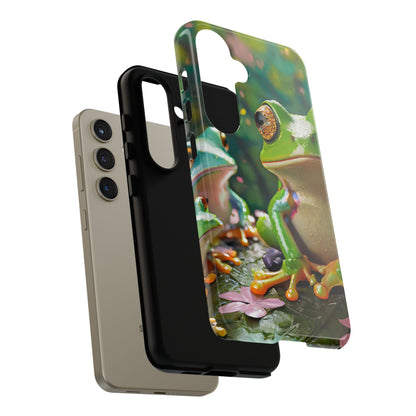 Someone Watching Colorful Frog Tough Phone Case