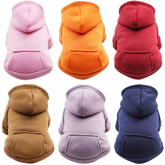 Warm Hooded Pet Winter Coat