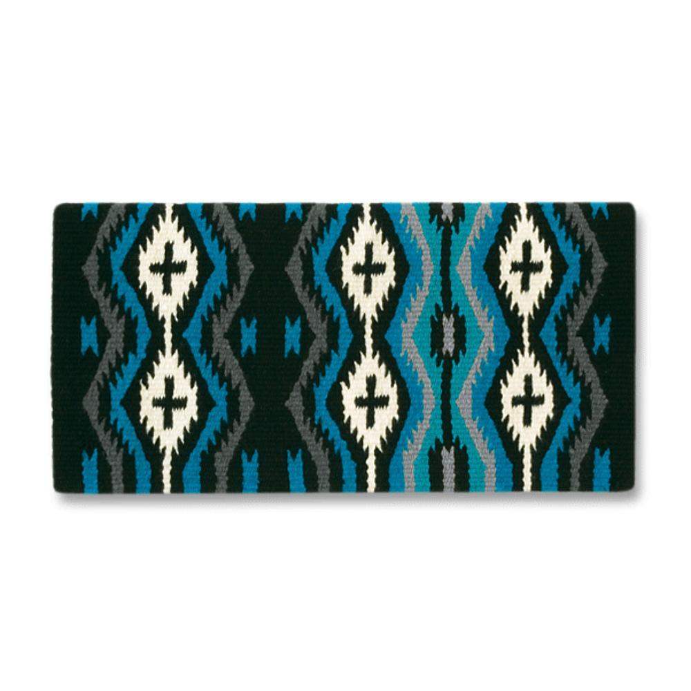 1453-1 Las Cruces 36X34 NEW ZEALAND WOOL SADDLE BLANKET