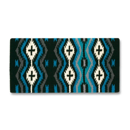 1453-1 Las Cruces 36X34 NEW ZEALAND WOOL SADDLE BLANKET