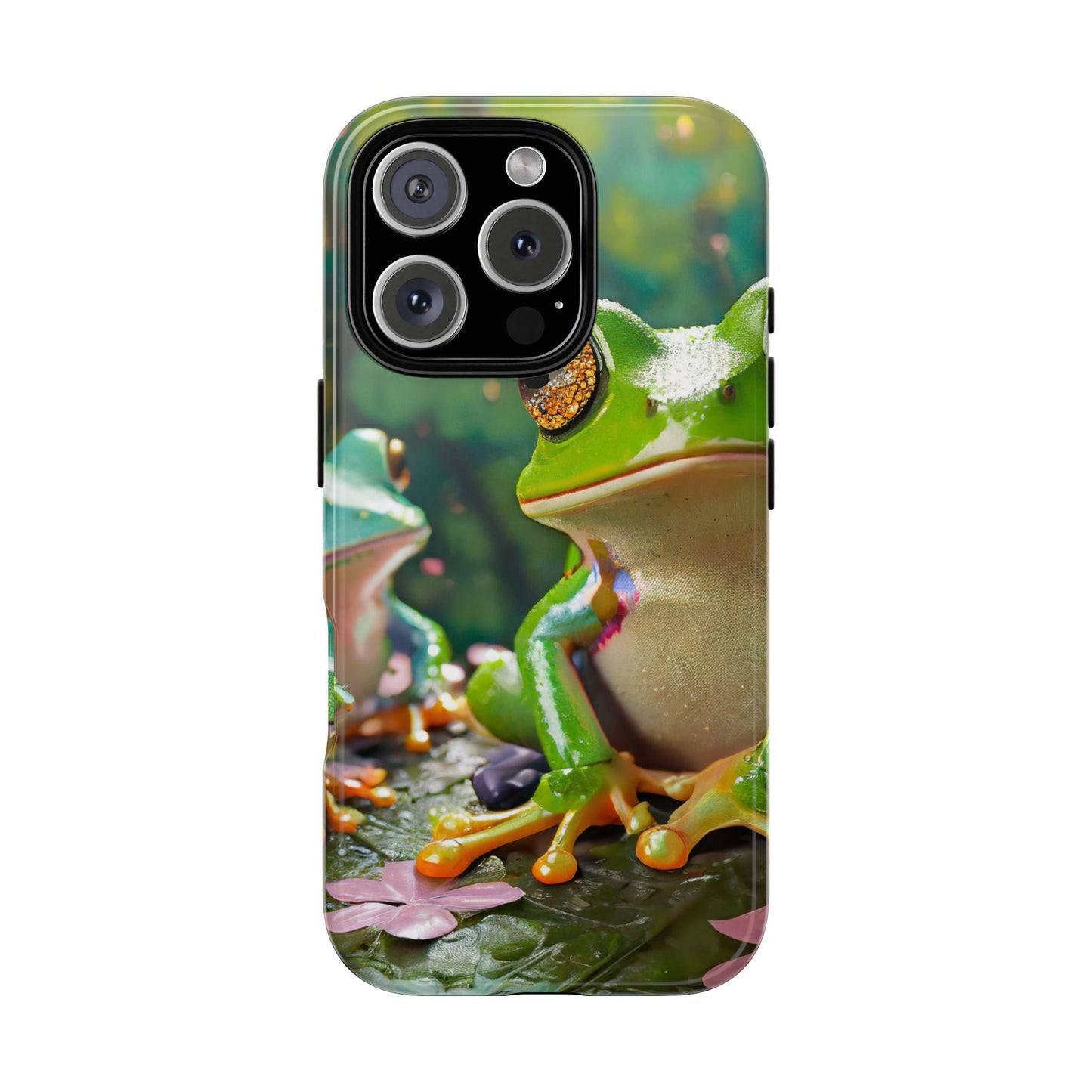 Someone Watching Colorful Frog Tough Phone Case