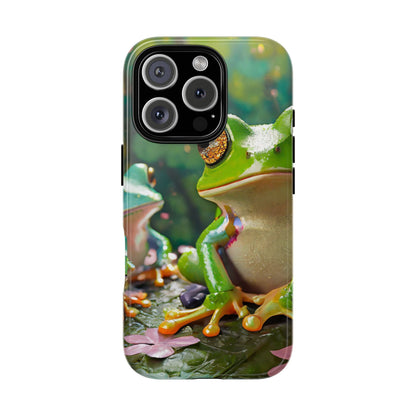 Someone Watching Colorful Frog Tough Phone Case