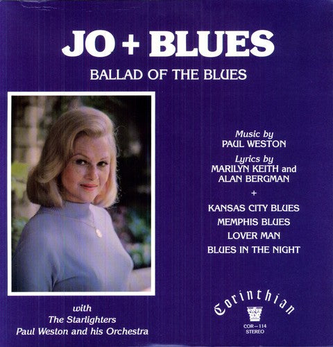 Jo Stafford - Jo and Blues [LP] Vinyl Record