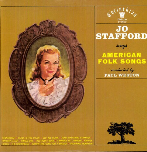 Jo Stafford - Sings American Folk Songs [LP] Vinyl Record