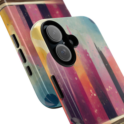 City Skyline Vibrant Tough Phone Case
