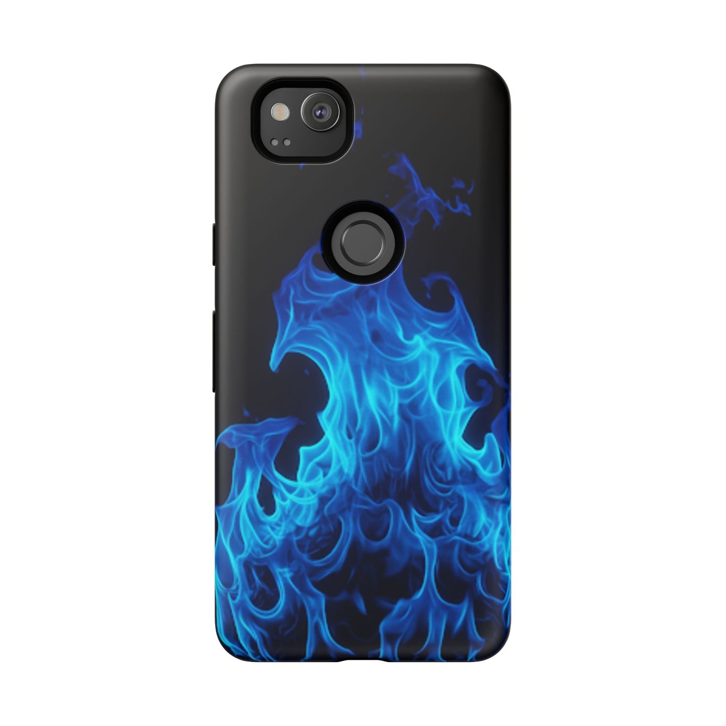 Blue Flames Tough  Phone Case