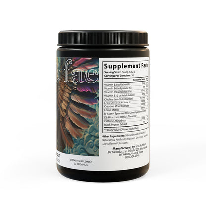 Pre-Workout Supplement, Fruit Punch (204g, 7.1oz) by Aziza & Fae