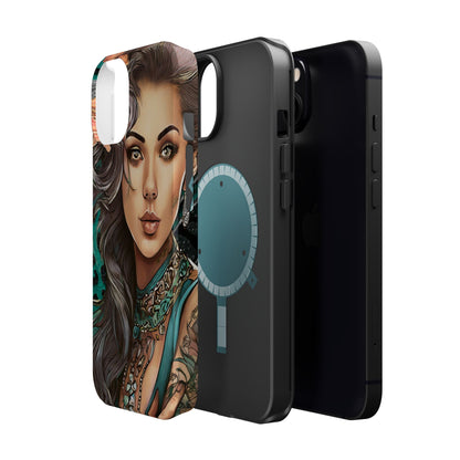 Vibrant Beauty Magnetic Tough Phone Case