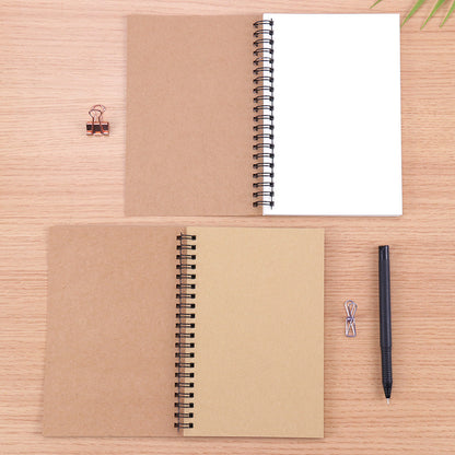 Spiral-Bound Sketchbook & Journal