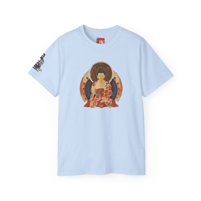 Fine Art Buddha Oil Paint Print Unisex Ultra Cotton Tee
