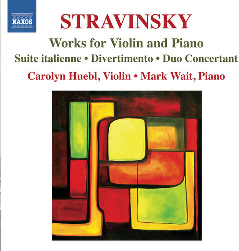 Stravinsky / Huebl / Wait - Works For Violin & Piano - Music CD