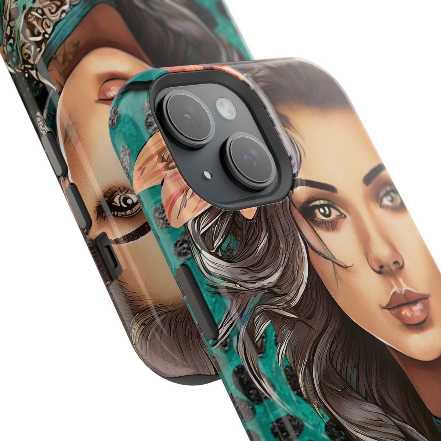 Vibrant Beauty Magnetic Tough Phone Case