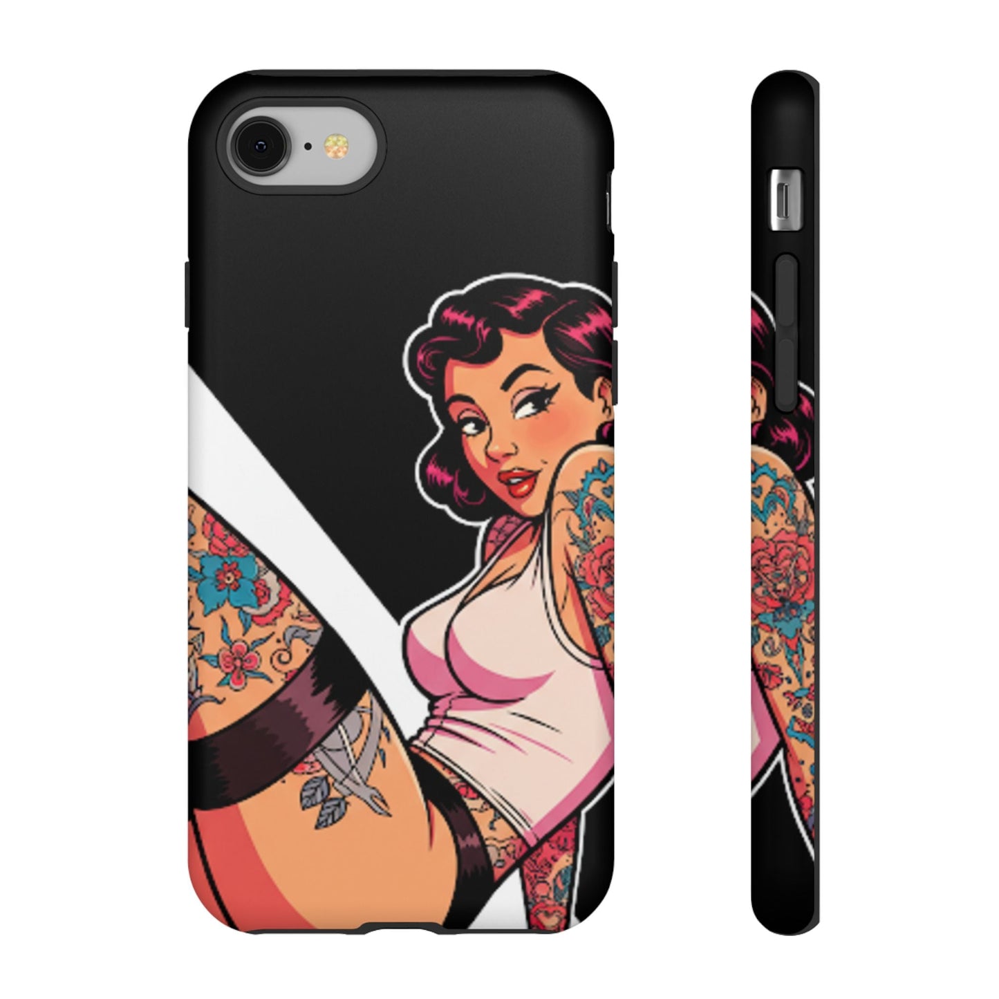 Vintage Tattoo Beauty Tough Phone Case