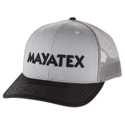 Grey And Charcoal Mesh Back Logo Cap