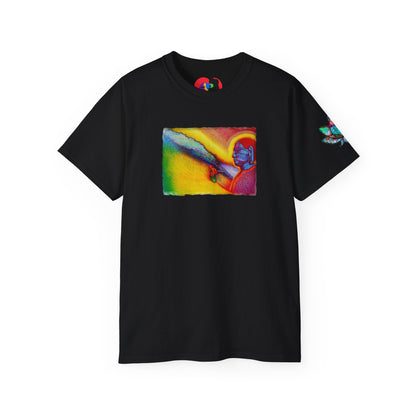 Surf is My Buddha Tablet Print Unisex Ultra Cotton Tee