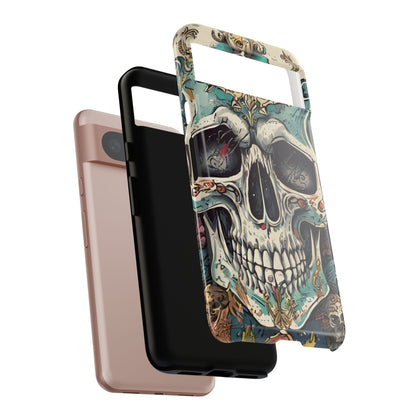 Abstract Skull Tough Phone Case