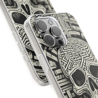 Gothic Skull Maze Flexi Case
