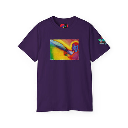 Surf is My Buddha Tablet Print Unisex Ultra Cotton Tee