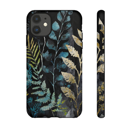 Dark Floral Tough Phone Case