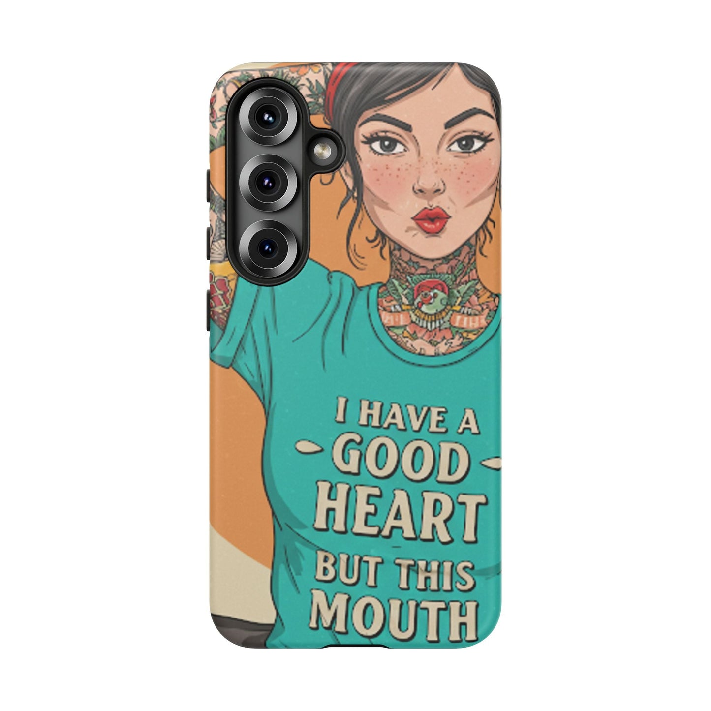 I Have A Good Heart Tough Phone Case