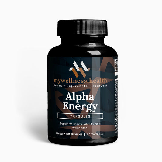 Alpha Energy Natural Male Enhancement Supplement - Plant Based
