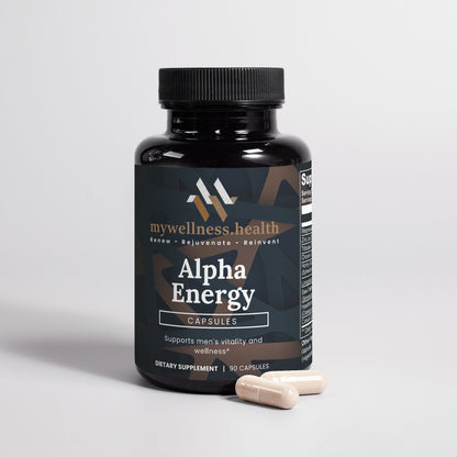 Alpha Energy Natural Male Enhancement Supplement - Plant Based