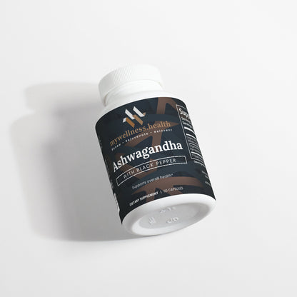 Organic Ashwagandha Root Capsules - Natural Stress Support