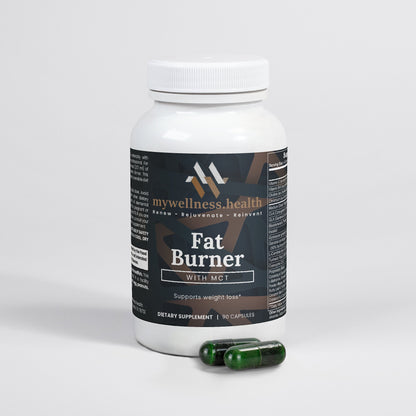 Natural Fat Burner with MCT Oil - Plant-Based Weight Loss Supplement