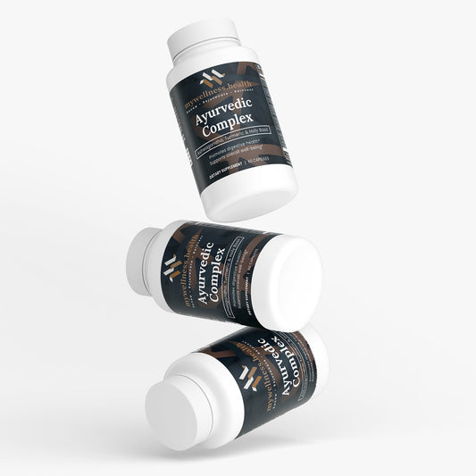 Ayurvedic Complex Supplement - Ashwagandha Turmeric Holy Basil